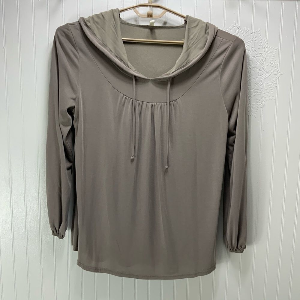 MAI SOLI Long sleeve blouse with hood